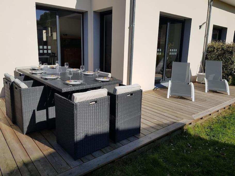 9 Pers 160 M² +Jardin- 10Mn Nantes -30Mn Mer ブーグネ エクステリア 写真